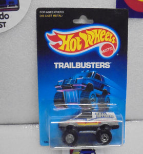 1988 HOT WHEELS TRAILBUSTERS SILVER TALL RYDER