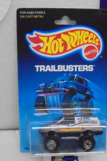 1988 HOT WHEELS TRAILBUSTERS SILVER TALL RYDER