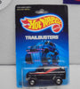 1988 HOT WHEELS TRAILBUSTERS BLACK BAJA BREAKER VAN w/BLACKWALLS