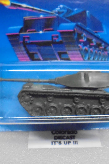 1986 HOT WHEELS ACTION COMMAND GREEN CAMO BIG BERTHA TANK
