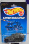 1986 HOT WHEELS ACTION COMMAND GREEN CAMO TANK GUNNER