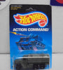 1986 HOT WHEELS ACTION COMMAND GREEN CAMO TROOP CONVOY TRUCK UNPUNCHED CARD