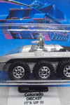 1986 HOT WHEELS ACTION COMMAND SILVER RADAR RANGER GEAR WHEELS