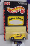 HOT WHEELS LEO YELLOW NEET STREETER UNPUNCHED CARD