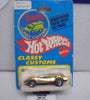 1975 HOT WHEELS CLASSY CUSTOMS GOLD CHROME BUZZ OFF PATCH CARD