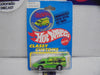 1975 HOT WHEELS CLASSY CUSTOMS GREEN SPOILER SPORT 2 REAR WNDOWS PATCH CARD