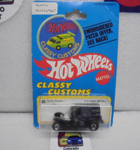 1977 HOT WHEELS SUPER CHROMES PADDY WAGON PATCH CARD