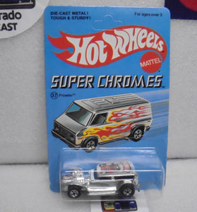 1975 HOT WHEELS SUPER CHROMES PROWLER UNPUNCHED CARD