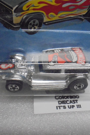 1975 HOT WHEELS SUPER CHROMES PROWLER UNPUNCHED CARD