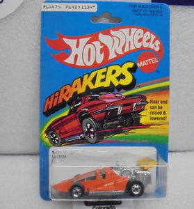 1981 HOT WHEELS HIRAKERS ORANGE TURBO WEDGE