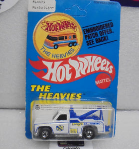 1977 HOT WHEELS RESCUE TEAM WHITE RAMBLIN' WRECKER UNPUNCHED PATCH CARD