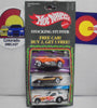 1986 HOT WHEELS STOCKING STUFFER w/CARGOYLE, REDLINER, FIREBIRD FUNNY CAR