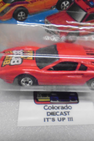 1979 HOT WHEELS FLYING COLORS RED RACE BAIT 308 FERRARI INTERNATIONAL CARD