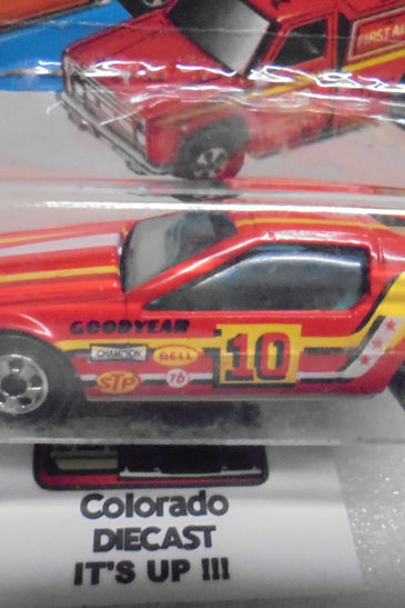 1979 HOT WHEELS FLYING COLORS RED TURISMO UNPUNCHED INTERNATIONAL CARD