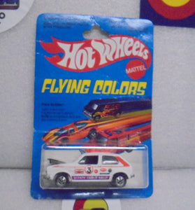 1979 HOT WHEELS FLYING COLORS WHITE HARE SPLITTER INTERNATIONAL CARD
