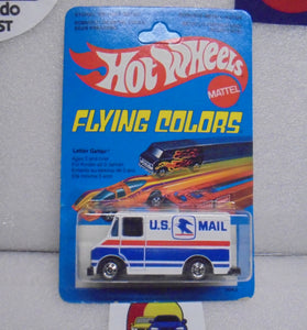 1979 HOT WHEELS FLYING COLORS WHITE LETTER GETTER UNPUNCHED INTERNATIONAL CARD