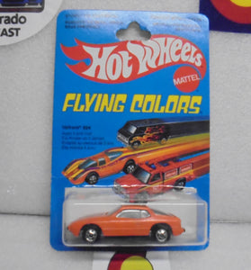 1979 HOT WHEELS FLYING COLORS ORANGE UPFRONT 924 PORSCHE INTERNATIONAL CARD