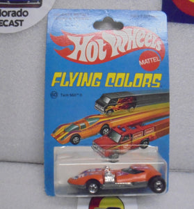 1975 HOT WHEELS FLYING COLORS ORANGE TWIN MILL II