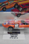 1975 HOT WHEELS FLYING COLORS ORANGE TWIN MILL II