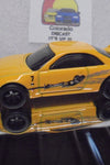 LOOSE HOT WHEELS YELLOW NISSAN SKYLINE GT-R 33 w/RR'S