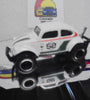 LOOSE HOT WHEELS WHITE NVOLKSWAGEN BAJA BUG w/RR'S