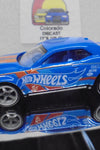 LOOSE HOT WHEELS BLUE '18 DODGE CHALLENGER SRT DEMON w/RR'S
