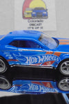 LOOSE HOT WHEELS BLUE '18 DODGE CHALLENGER SRT DEMON w/RR'S