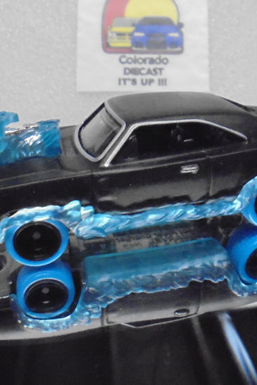 LOOSE HOT WHEELS GHOST RIDER DODGE CHARGER w/RR'S