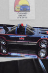 LOOSE HOT WHEELS RLC EXCLUSIVE BLUE 1966 TV SERIES BATMOBILE w/REDLINES