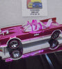 LOOSE HOT WHEELS RLC EXCLUSIVE PINK 1966 TV SERIES BATMOBILE w/REDLINES