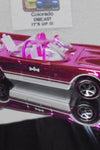 LOOSE HOT WHEELS RLC EXCLUSIVE PINK 1966 TV SERIES BATMOBILE w/REDLINES