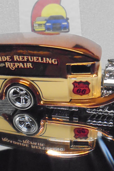 LOOSE HOT WHEELS RED LINE CLUB  GOLD BLOWN DELIVERY w/RR's