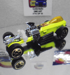 LOOSE HOT WHEELS YELLOW RIGOR MOTOR TREASURE HUNT