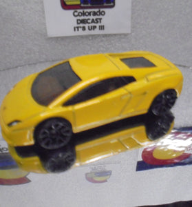 LOOSE HOT WHEELS YELLOW LAMBORGHINI GLLARDO LP560-4
