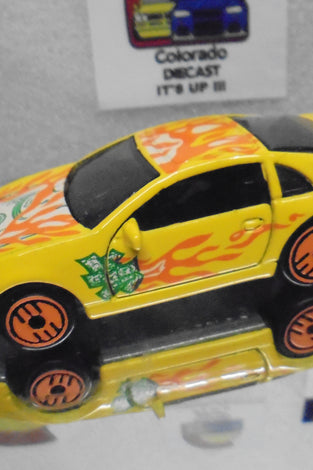 LOOSE HOT WHEELS YELLOW REVEALERS NISSAN CUSTOM Z w/ORANGE ULTRA HOTS