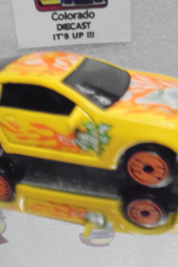 LOOSE HOT WHEELS YELLOW REVEALERS NISSAN CUSTOM Z w/ORANGE ULTRA HOTS