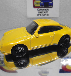 LOOSE HOT WHEELS YELLOW 1996 PORSCHE CARRERA