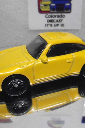 LOOSE HOT WHEELS YELLOW 1996 PORSCHE CARRERA