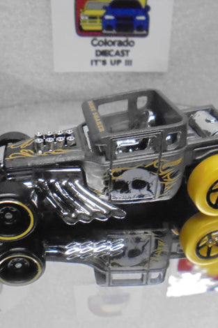 LOOSE HOT WHEELS GREY BONE SHAKER MYSTERY CAR