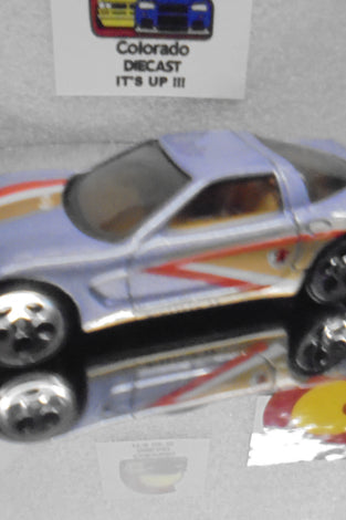 LOOSE HOT WHEELS LIGHT PURPLE '97 CORVETTE TREASURE HUNT
