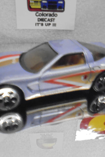 LOOSE HOT WHEELS LIGHT PURPLE '97 CORVETTE TREASURE HUNT