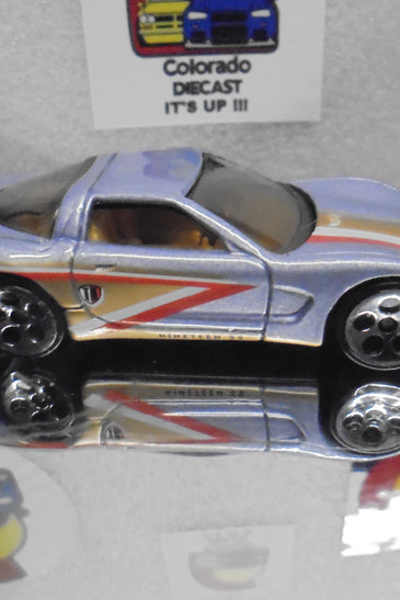 LOOSE HOT WHEELS LIGHT PURPLE '97 CORVETTE TREASURE HUNT