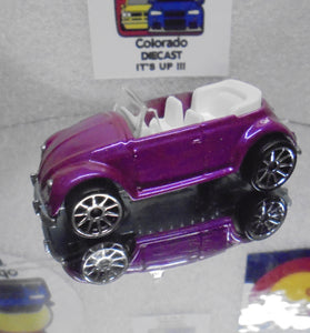 LOOSE HOT WHEELS PURPLE VOLKSWAGEN BUG MYSTERY CAR