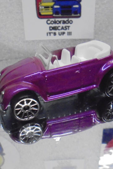 LOOSE HOT WHEELS PURPLE VOLKSWAGEN BUG MYSTERY CAR