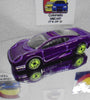 LOOSE HOT WHEELS REVEALERS PURPLE JAGUAR XJ220 w/LIME ULTRA HOTS