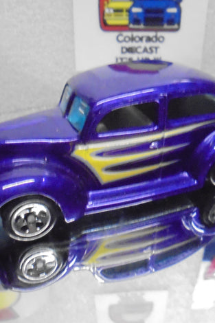 LOOSE HOT WHEELS LTD EDITION PURPLE FAT FENDERED '40