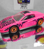 LOOSE HOT WHEELS REVEALERS PINK FERRARI TESTAROSSA w/ORANGE ULTRA HOTS