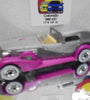 LOOSE HOT WHEELS PINK/SILVER '35 CLASSIC CADDY w/WHITEWALLS