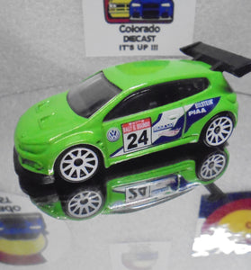 LOOSE HOT WHEELS GREEN VOLKSWAGEN SCIRROCO GT24