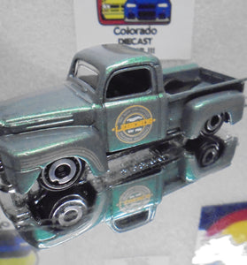 LOOSE HOT WHEELS GREEN LEGENDS 1949 FORD F1 PICKUP
